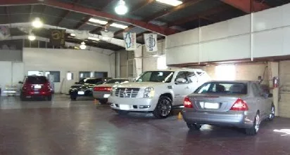 Airport security parking garage